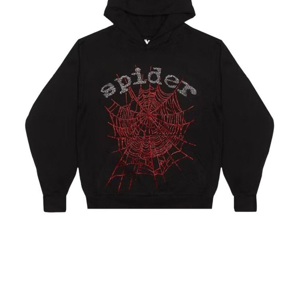 Sp5der OG Rhinestone Hoodie